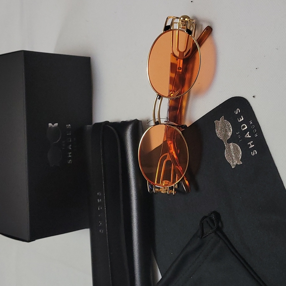 2FOR$30 BRAND NEW OVAL LENS GOLD FRAME W/ TORTOISE SHELL +/CASE